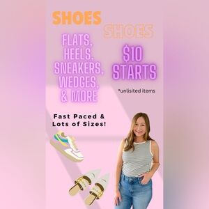 $10 Shoe Sale - Unlisted Item